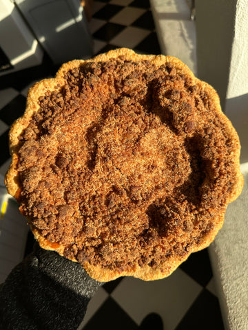 Green Chile Apple Crumb