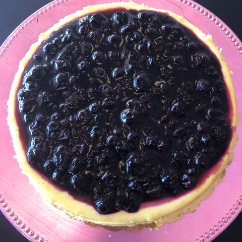 Mini Blueberry Hawaiian Cheesecake