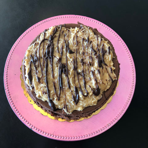 German Chocolate Cheesecake